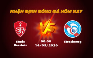 stade brestois strasbourg 14 05 ligue 1